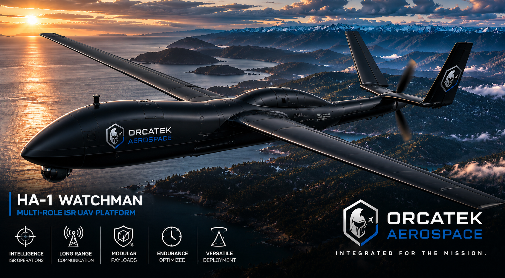 WATCHMAN UAV cinematic platform